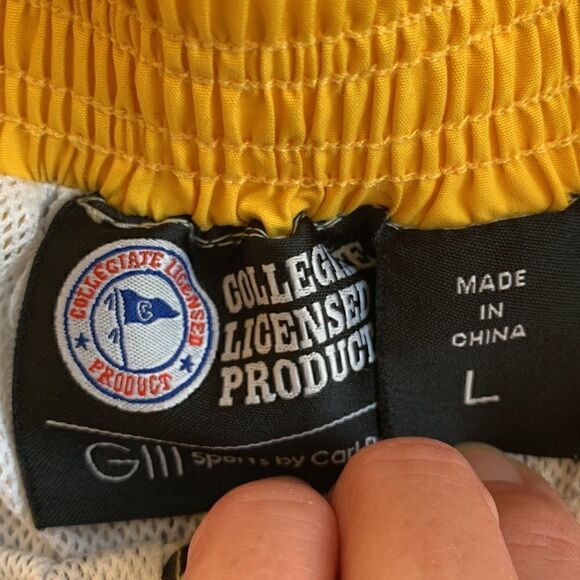 Iowa Swim Trunks Hawkeyes‎ black & white Hawaiian Print Board Shorts men’s large - Picture 8 of 8